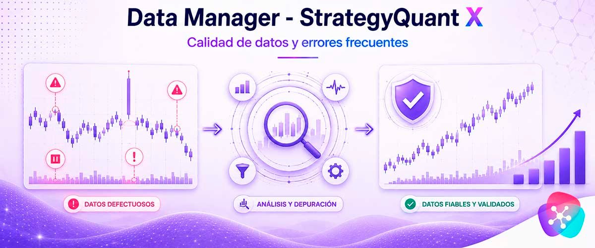 WikiSQX - Software - Data Manager: Calidad de datos y errores frecuentes en StrategyQuant X