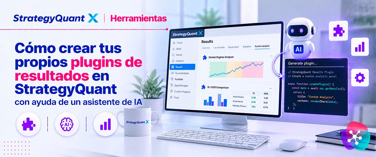 WikiSQX - Herramientas > Cómo crear tus propios plugins de resultados en StrategyQuant con ayuda de un asistente de IA