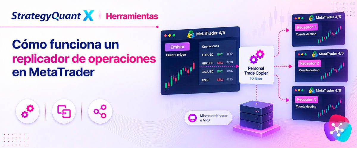 WikiSQX - Herramientas > Cómo funciona un replicador de operaciones entre cuentas de MetaTrader
