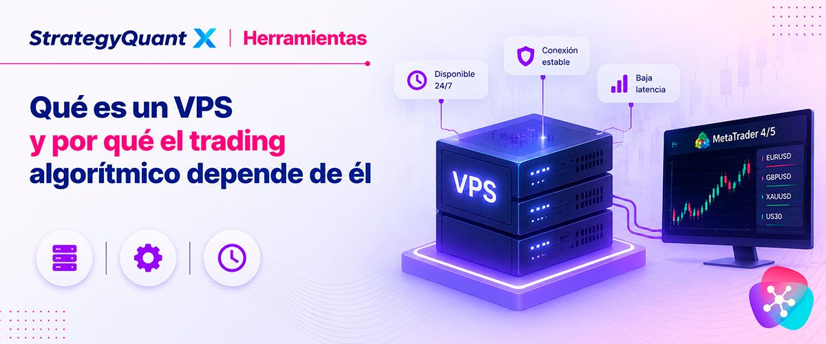 WikiSQX - Herramientas > Qué es un VPS y por qué el trading algorítmico depende de él